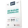 Limit Yayınları AYT Fen Bilimleri 20x40 Video Çözümlü Denemeleri