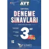 Limit Yayınları AYT Sayısal 3 Deneme