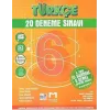 Mozaik Yayınları 6. Sınıf Türkçe 20 Deneme Sınavı