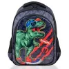Muggle Okul Çantası Mu-9222 Danger Dino Siyah