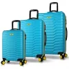 My Valice Croc Abs Kabin Orta Ve Büyük Boy Turkuaz 3lü Valiz Seti