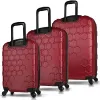 My Valice Honey Abs Kabin Orta Ve Büyük Boy Bordo 3lü Valiz Seti