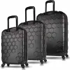 My Valice Honey Abs Kabin Orta Ve Büyük Boy Siyah 3lü Valiz Seti