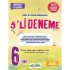 Okyanus Yayınları 6. Sınıf Sözel ve Sayısal Bölümlerle 5 li Deneme