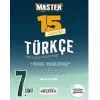 Okyanus Yayınları 7. Sınıf Türkçe Master 15 Türkçe Deneme
