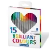 Staedtler 334 C15h 02 Triplus Fineliner Kalp 15li