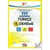 Tandem Yayınları Tandem TYT Türkçe 15 Deneme