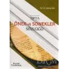 Tıpta Önek ve Sonekler Sözlüğü