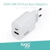 Tugg Germany 104403 Şarj Başlık Usb+type-c Girişli 20w