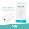 Tugg Germany 104404 Şarj Başlık Type-c Girişli 25w