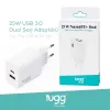Tugg Germany 104406 Şarj Başlık Usb+type-c Girişli 25w