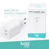 Tugg Germany 104407 Şarj Başlık Type-c+type-c Girişli 36w