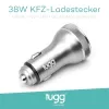 Tugg Germany 104500 Kfz Araç Şarj Başlık 38w Usb-type-c Girişli