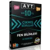 ÜNLÜLER YAYINLARI FEN BİLİMLERİ TIPKI BASIM 10 KARMA