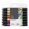 Winsor Newton Promarker Mang.set 12 Rn+kar 0290139