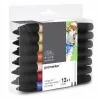 Winsor Newton Promarker Mang.set 12 Rn+kar 0290139