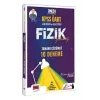 Yargı Yayınevi 2024 KPSS ÖABT Fizik Öğretmenliği Tamamı Çözümlü 10 Deneme