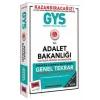 Yargı Yayınevi GYS Adalet Bakanlığı Yazı İşleri Müdürü Kadrosu İçin Genel Tekrar Kitabı