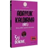 Yargı Yayınevi MEB Adaylık Kaldırma AKS Sınavlarına Hazırlık Kılavuzu 5 Deneme