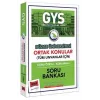 Yargı Yayınevi Yargı Yayınları GYS Düzce Üniversitesi Ortak Konular Konu Özetli - Açıklamalı Soru Bankası