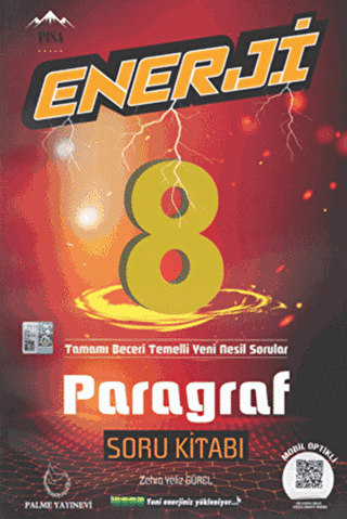 Palme Yayıncılık Palme Enerji 8. Sınıf Paragraf Soru Kitabı