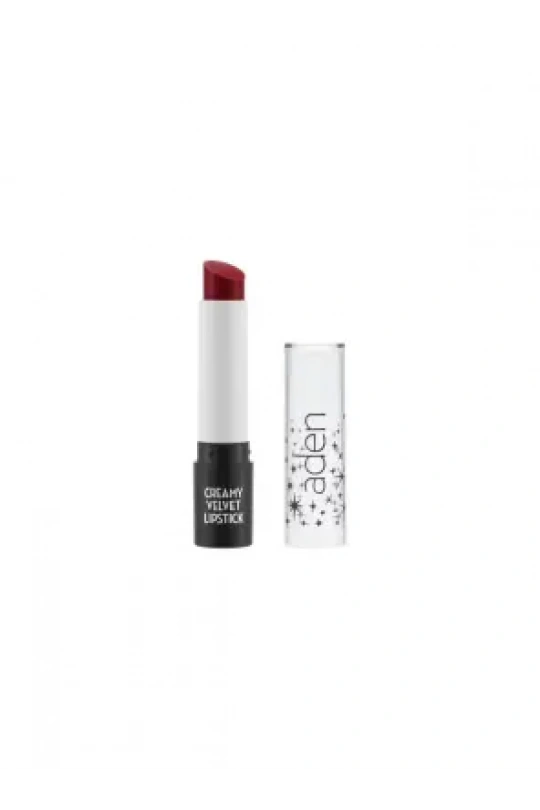 Aden Creamy Velvet Lipstick - Kremsi Kadife Ruj - - 08 Scarlett Heart -