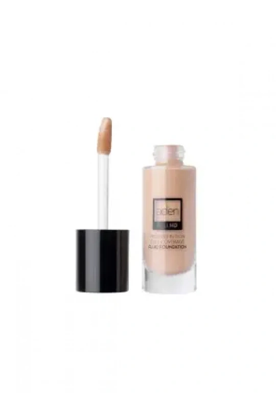 Aden Full HD Fluid Foundation 20 ml - 02 İvory -