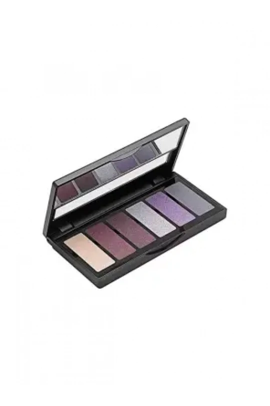 Aden Göz Farı Paleti - 6 Renkli - - 02 Bordeaux/Lilac -