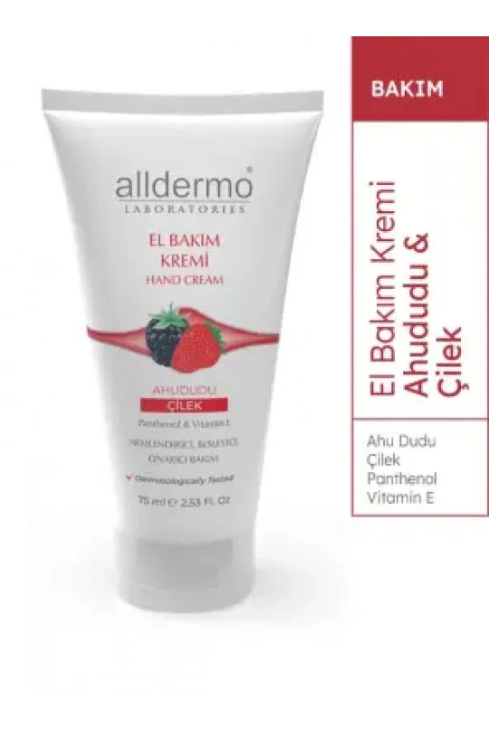 Alldermo El Bakım Kremi - Çilek - 75 ml