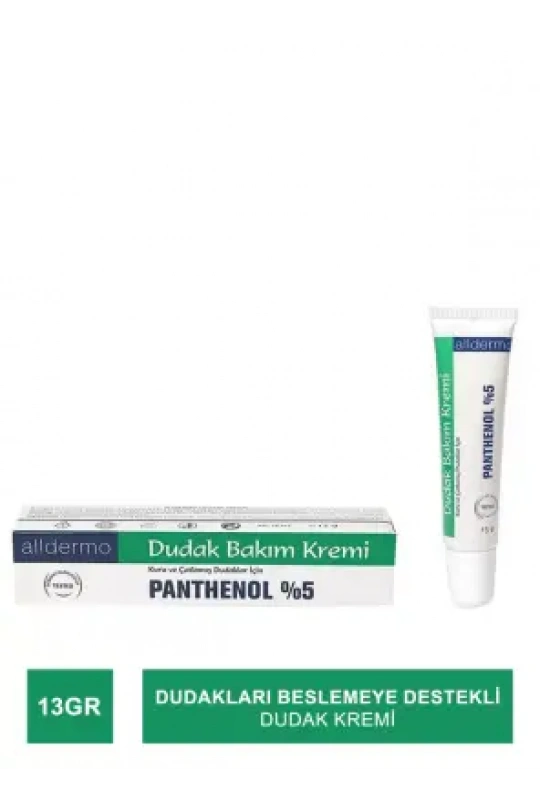 Alldermo Panthenol Dudak Kremi 13 gr