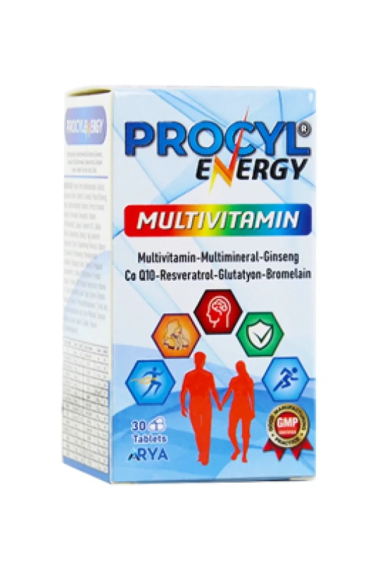 Arya Procyl Energy Multivitamin 30 Tablet
