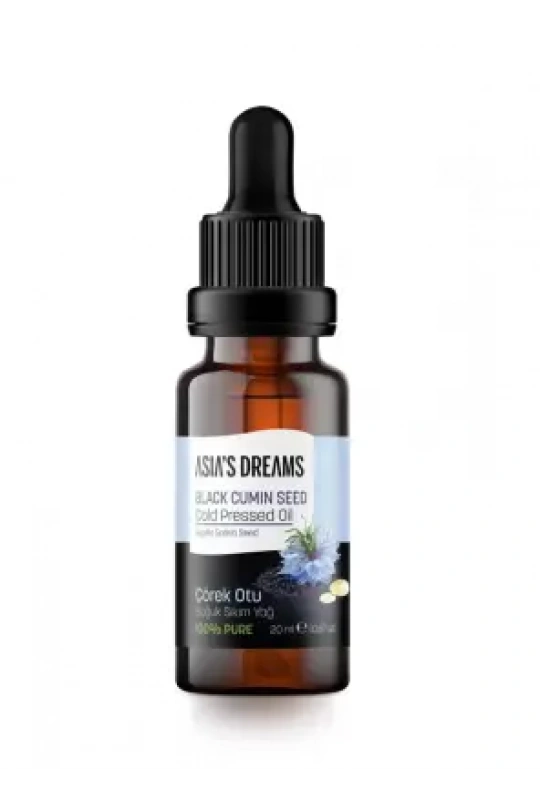 Asias Dreams Çörek Otu Soğuk Sıkım Yağ 20ml