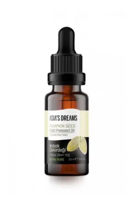 Asias Dreams Kabak Çekirdeği Soğuk Sıkım Yağ 20ml