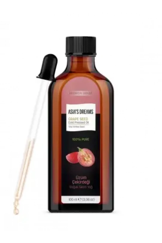 Asias Dreams Üzüm Çekirdeği Soğuk Sıkım Yağ 100ml