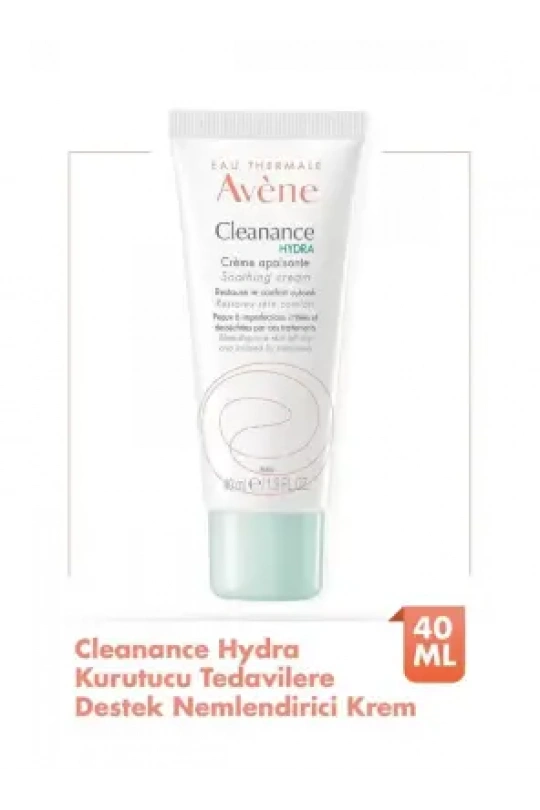 Avene Cleanance Hydra Yıpranmış ve Kurumuş Ciltler için Nemlendirici Krem 40 ml