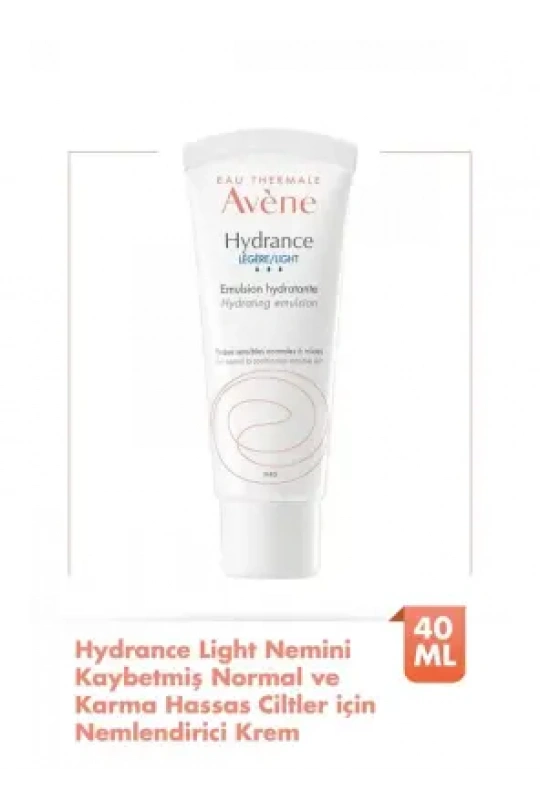Avene Hydrance Light Hassas ve Karma Ciltler için Nemlendirici Emülsiyon 40 ml