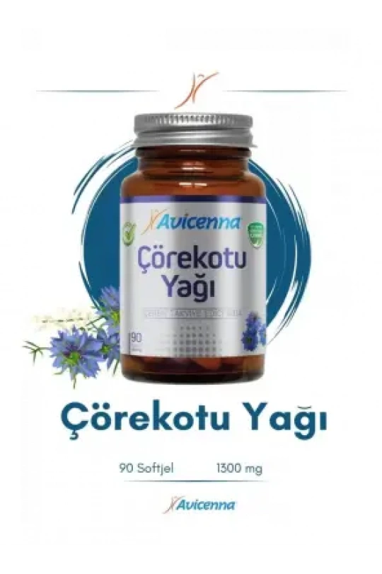 Avicenna Çörekotu Yağı 90 Yumuşak Kapsül