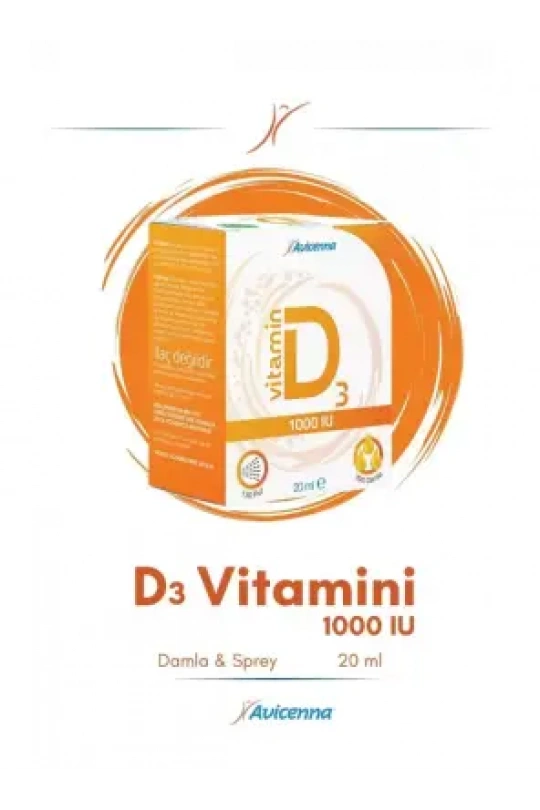 Avicenna D3 Vitamini 1000IU 20ml