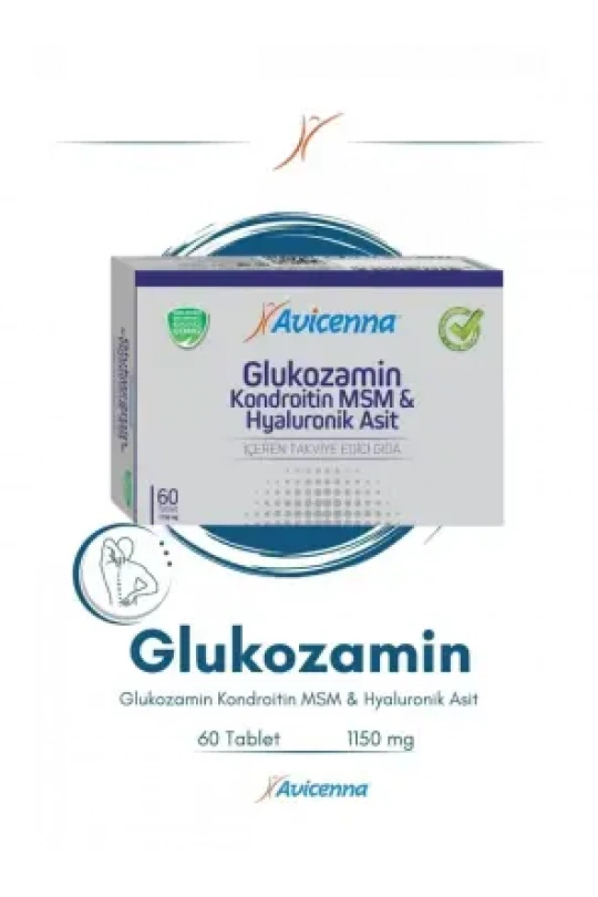 Avicenna Glukozamin & Kondroitin & MSM & Hyaluronik Asit 60 Tablet