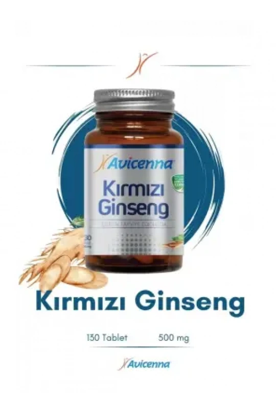 Avicenna Kırmızı Ginseng 500mg 130 Tablet