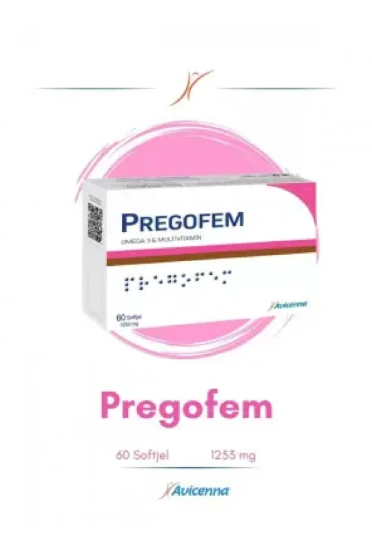 Avicenna Pregofem 60 Yumuşak Kapsül
