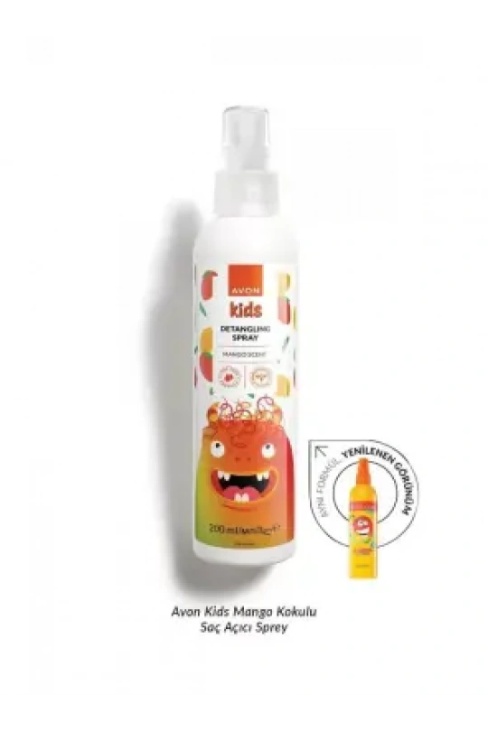 Avon Kids Mango Kokulu Saç Açıcı Sprey 200ml