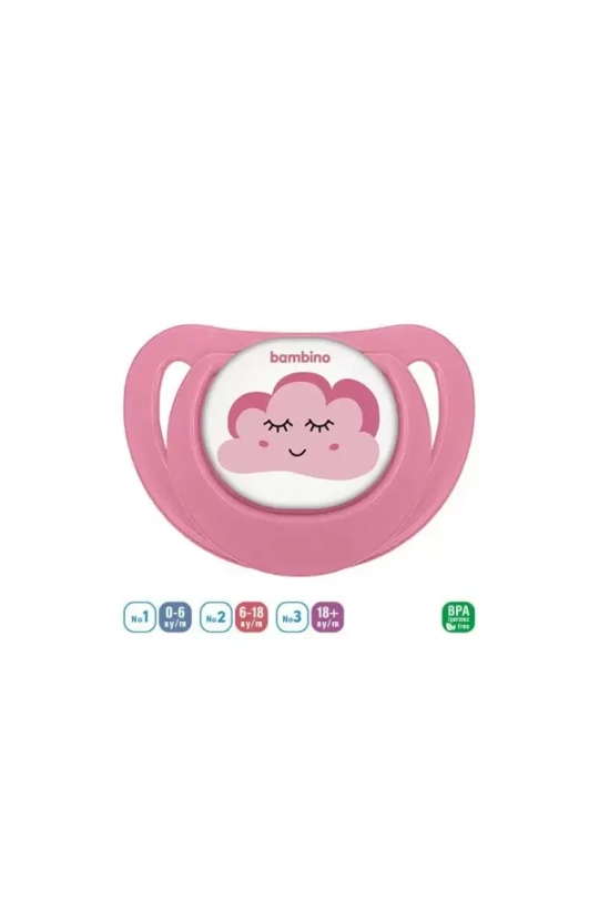 Bambino Desenli Fit Damaklı Emzik 6-18 Ay - P2565 -