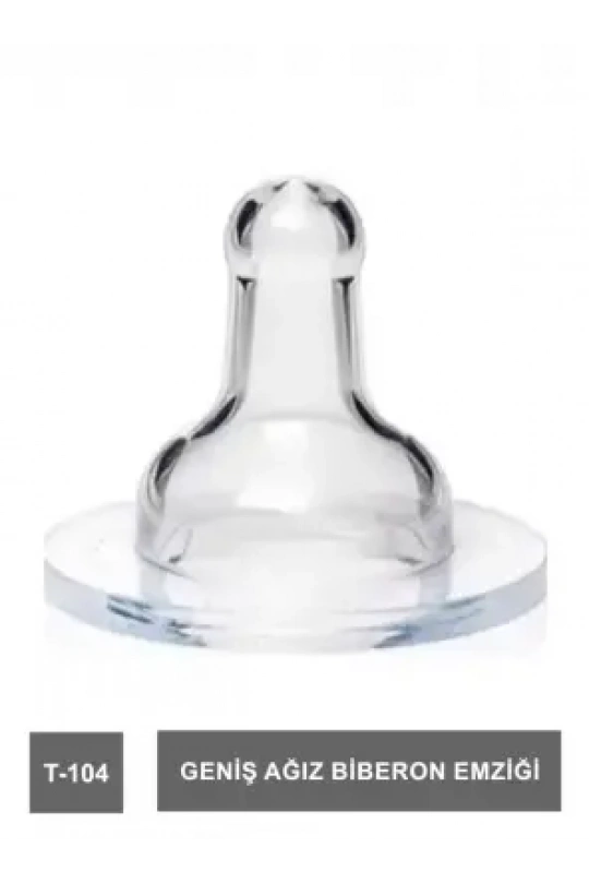 Bambino Geniş Ağız Biberon Emziği 0-6 Ay - T104 -