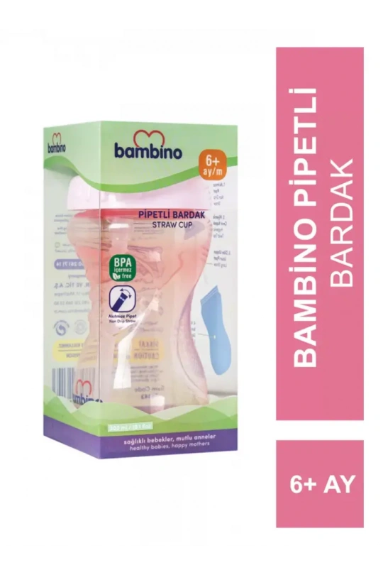 Bambino Pipetli Bardak 6+ Ay - P6143 -