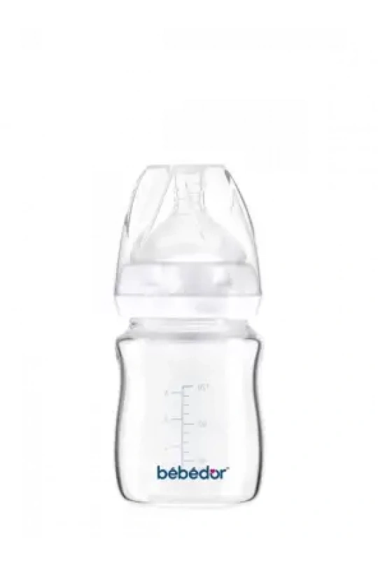 Bebedor Isıya Dayanıklı Cam Biberon 3+Ay 120ml -50301-