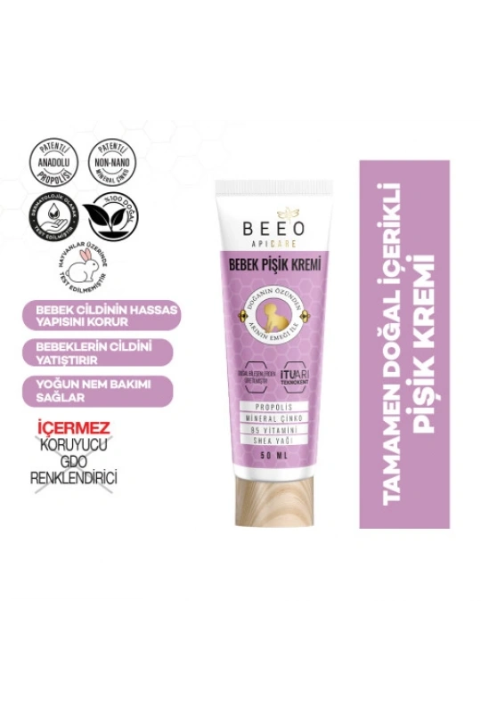Beeo Up Apibaby Bebek Pişik Kremi 50 ml