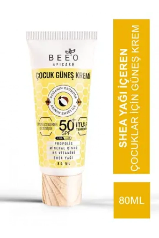 Beeo Up Apicare Çocuk Güneş Kremi Spf 50+ 80 ml