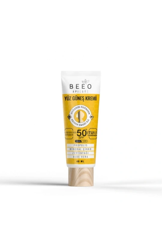Beeo Up Apicare Yüz Güneş Kremi Spf 50+ 40 ml