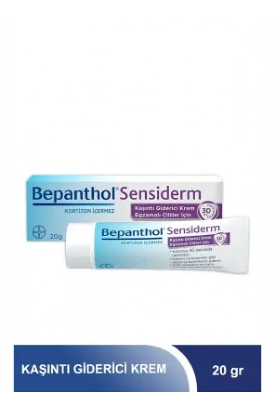 Bepanthol Sensiderm Krem 20 gr - Kaşıntı İçin Krem
